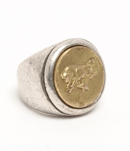 IL BISONTE リング 指輪 ロゴ レディース SIZE 10号 イルビゾンテ