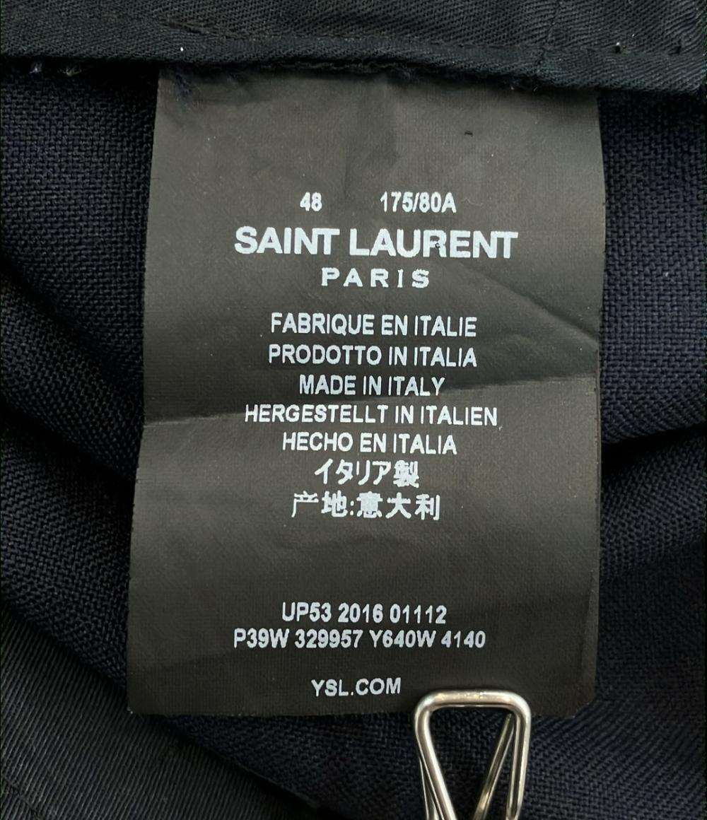 SAINT LAURENT ウール スラックス メンズ SIZE 48 (M) サンローラン