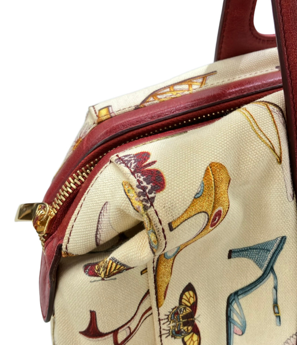 Salvatore Ferragamo ハンドバッグ ハイヒール柄 DY-21 B611 レディース サルヴァトーレフェラガモ
