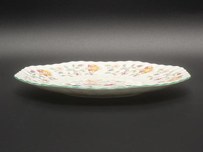 美品 ミントン オクタゴナルディッシュ プレート 皿 25cm ハドンホール Minton