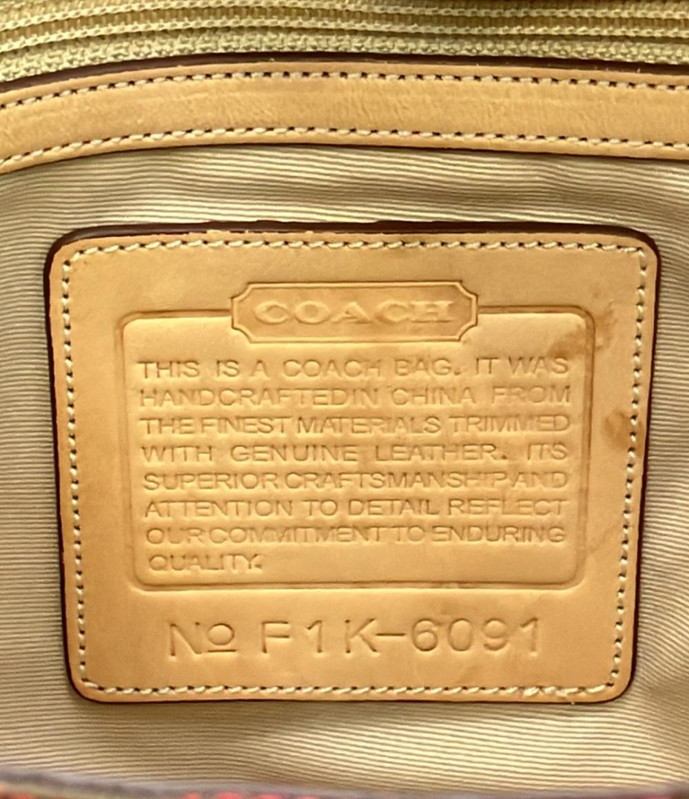 COACH ハンドバッグ シグネチャー 6091 レディース コーチ