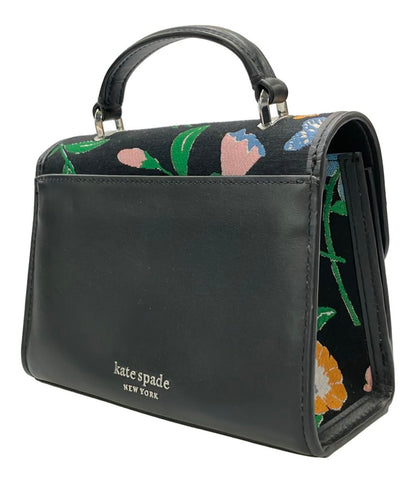 Kate Spade 2WAY ハンドバッグ ショルダーバッグ 斜め掛け ラヴィット フラワービジューバックル レディース ケイトスペード