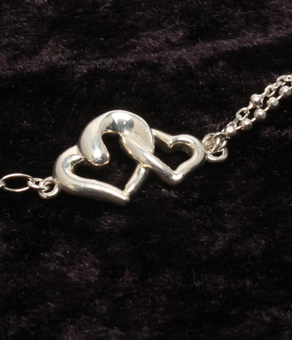 4℃ ブレスレット SV ハートモチーフ ボールチェーン レディース ヨンドシー