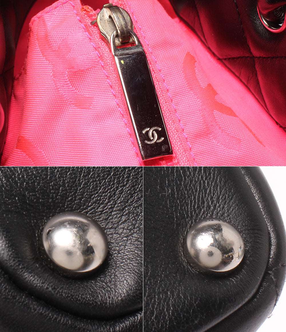 CHANEL トートバッグ シルバー金具 8番台 カンボンライン レディース シャネル