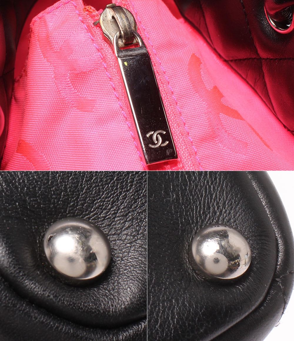 CHANEL トートバッグ シルバー金具 8番台 カンボンライン レディース シャネル