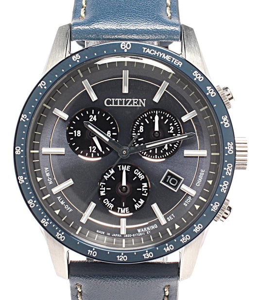 CITIZEN 腕時計 ソーラー ネイビー E820-S097622 メンズ シチズン