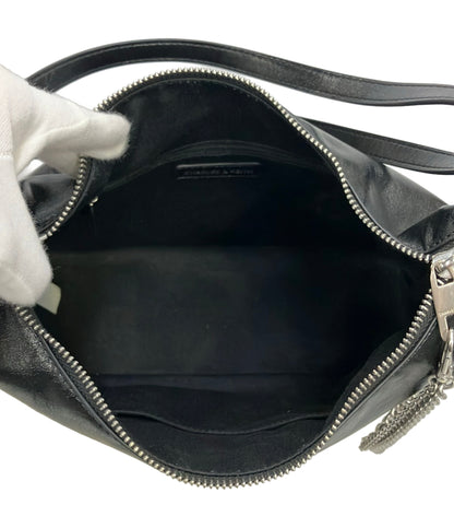 美品 CHARLES&KEITH ショルダーバッグ 肩掛け リュック レディース チャールズ＆キース