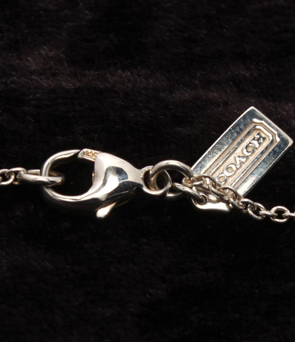 コーチ ネックレス SV925 サークル レディース COACH