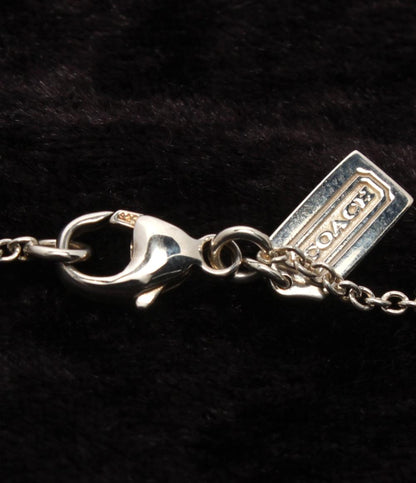 コーチ ネックレス SV925 サークル レディース COACH