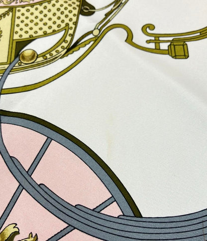 HERMES スカーフ カレ90 シルク100% SPRINGS レディース エルメス