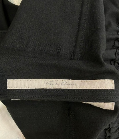 Rick Owens DRAWSTRING SLIM LONG ワイドパンツ メンズ SIZE 46 (S) リックオウエンス