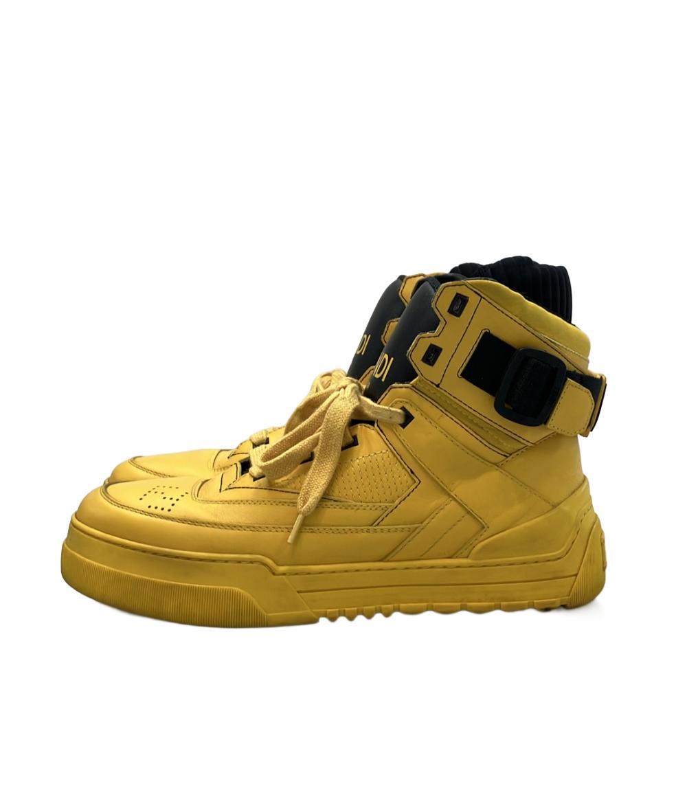 FENDI ハイカットスニーカー 7E 1397 メンズ SIZE 6 (S) フェンディ