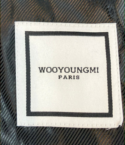WOOYOUNGMI コート ジャケット ウール スタンドカラー ハーフ JKWY-YA-1013 メンズ SIZE 50 (XL) ウーヨンミ