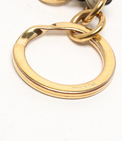 GUCCI チャーム キーリング レザー GG インターロッキング ユニセックス グッチ