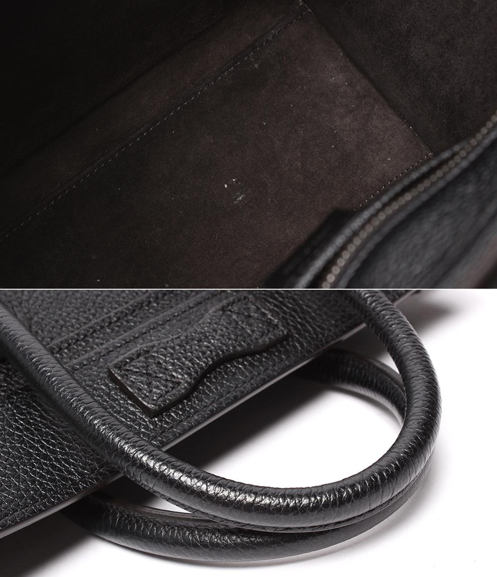 セリーヌ 2way ハンドバッグ ショルダーバッグ 斜め掛け シルバー金具