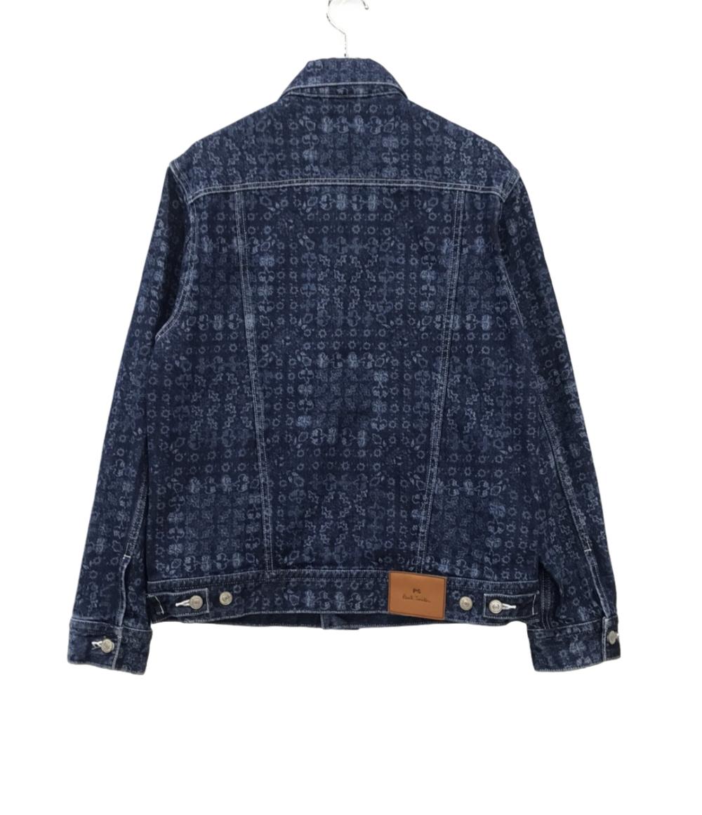 美品 PS Paul Smith デニムジャケット Laser Etched Dyeing PY-KQ