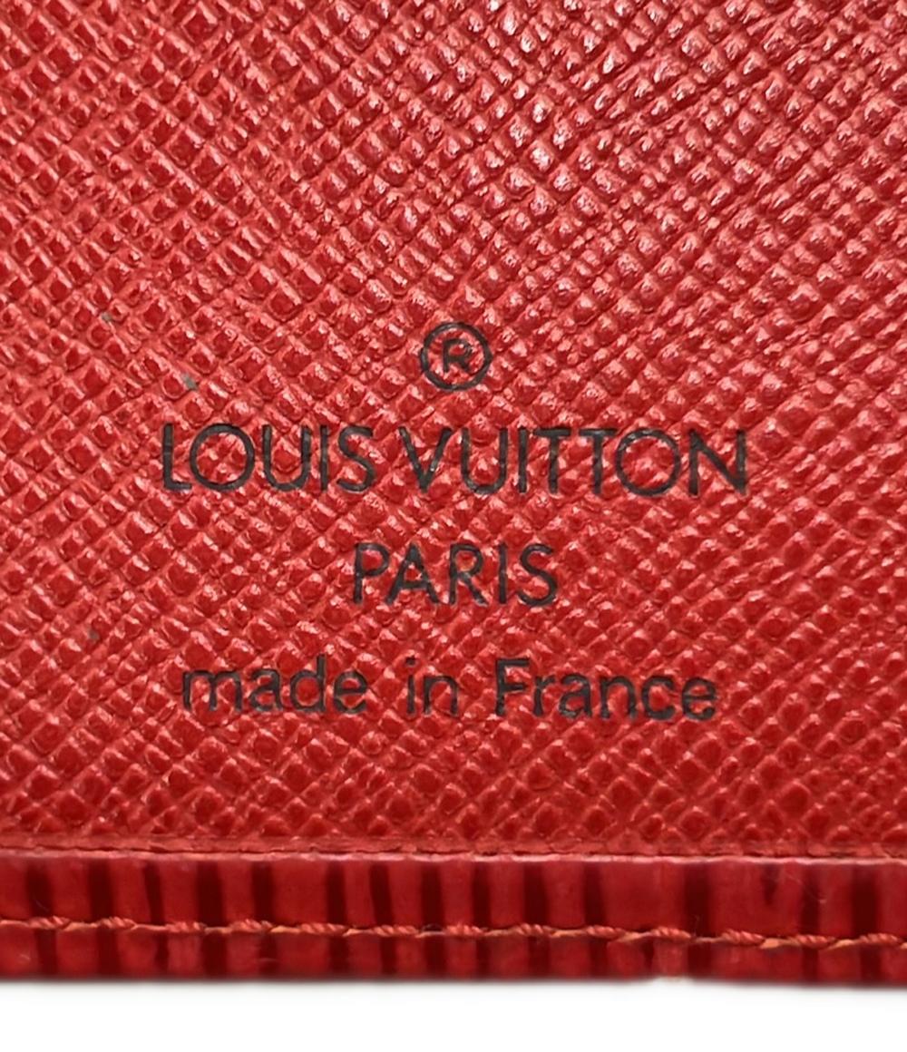 LOUIS VUITTON 二つ折り財布 ポルトモネ ビエ ヴィエノワ エピ M63247 レディース ルイ・ヴィトン