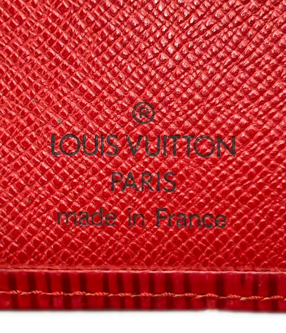 LOUIS VUITTON 二つ折り財布 ポルトモネ ビエ ヴィエノワ エピ M63247 レディース ルイ・ヴィトン