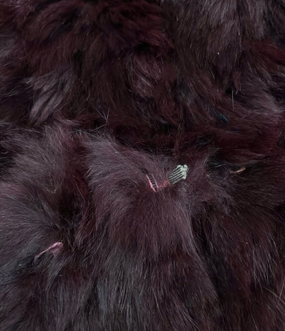 Sov. ラビットファー コート レディース SIZE F (M) ソブ