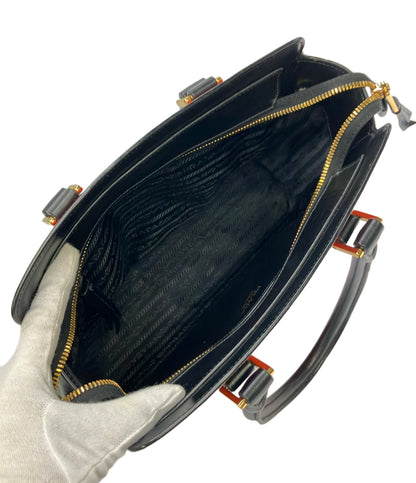 PRADA 2wayハンドバッグ ショルダーバッグ 斜め掛け バイカラー レディース プラダ