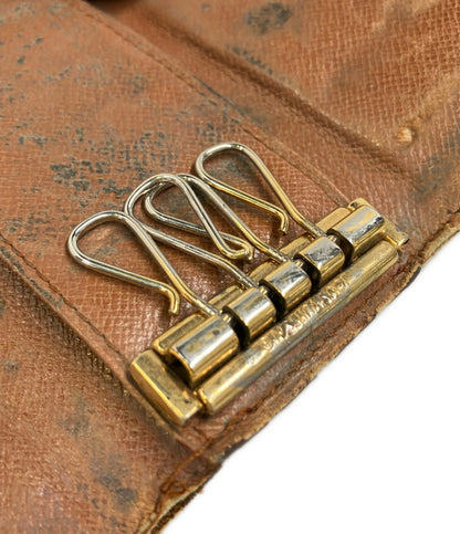 訳あり LOUIS VUITTON 4連キーケース ミュルティクレ4 モノグラム M62631 レディース メンズ ルイ・ヴィトン
