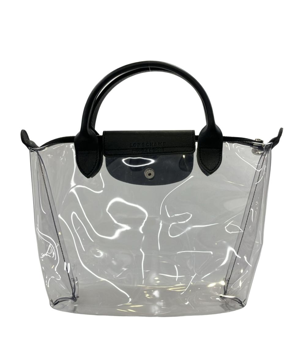 Longchamp Mr.Bags 2WAY ハンドバッグ ショルダーバッグ 斜め掛け 2019 Le Pliage Transparent レディース ロンシャン
