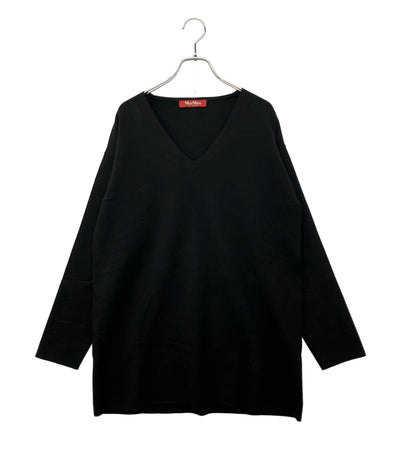 Max Mara Studio Ｖネック長袖ニット レディース SIZE L マックスマーラ ステュディオ