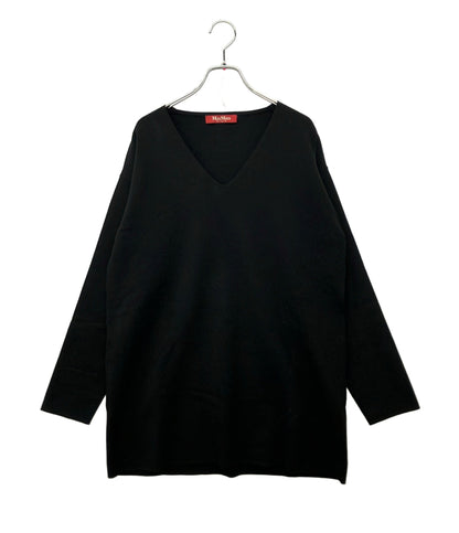 Max Mara Studio Ｖネック長袖ニット レディース SIZE L マックスマーラ ステュディオ
