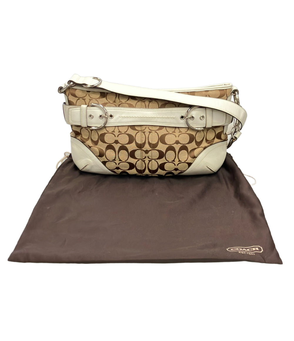 COACH ショルダーバッグ 斜め掛け シグネチャー F07077 レディース コーチ