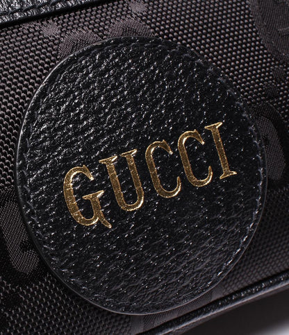 美品 グッチ ウェストバッグ ボディバッグ オフザグリッド GGキャンバス 631341 メンズ GUCCI