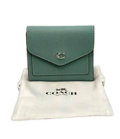 美品 COACH 三つ折り財布 レディース コーチ