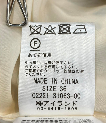 グレースコンチネンタル 半袖ツイードコートドレス レディース SIZE 36 (S) GRACE CONTINENTAL