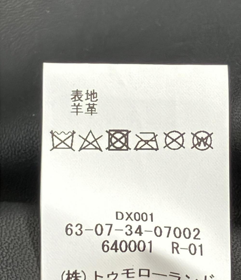 美品 トゥモローランド レザーテーラードジャケット メンズ SIZE M TOMORROWLAND