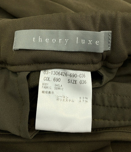 セオリーリュクス イージーパンツ レディース SIZE 36 (S) theory luxe