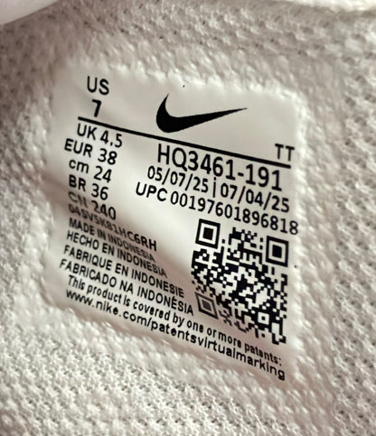 NIKE ローカットスニーカー W AIR FORCE 1 07 LX GLITTER SWOOSH HQ3461-191 レディース SIZE 24.0 ナイキ