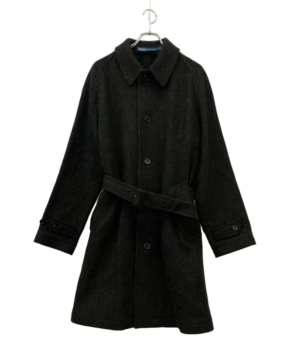 POLO RALPH LAUREN ステンカラーコート ウール ヘリンボーン イタリア製 アメリカンカジュアル メンズ SIZE 40 (M) ポロ・ラルフローレン