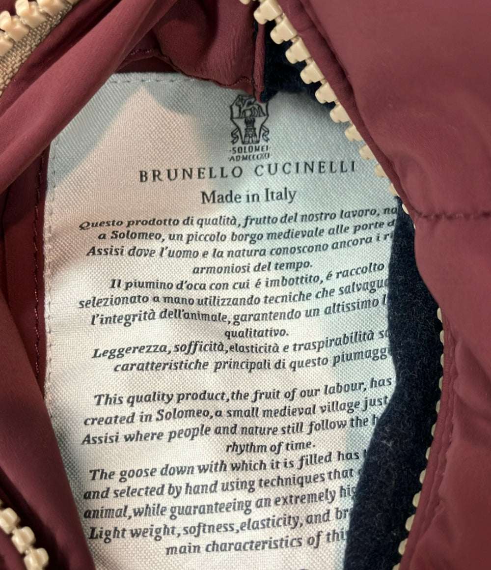 Brunello Cucinelli ダウンジャケット リバーシブル 23AW  ダブルジップ メンズ SIZE XS ブルネロクチネリ