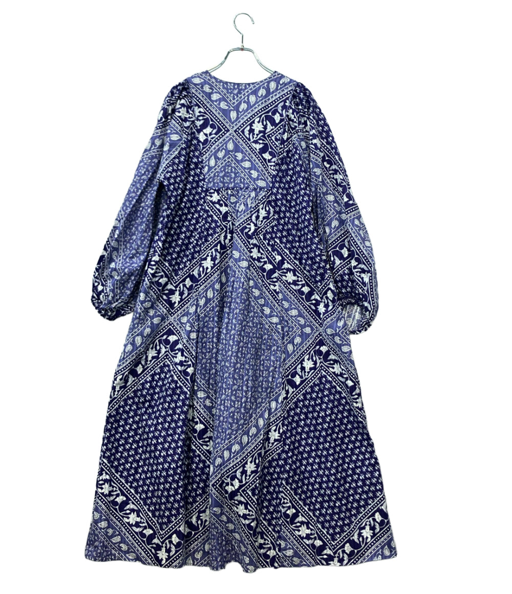 Sara mallika 長袖ワンピース 花柄 レディース SIZE S サラマリカ