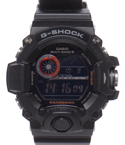 CASIO 腕時計 レンジマン RANGEMAN G-SHOCK ソーラー電波 ブラック GW-9400BJ メンズ カシオ
