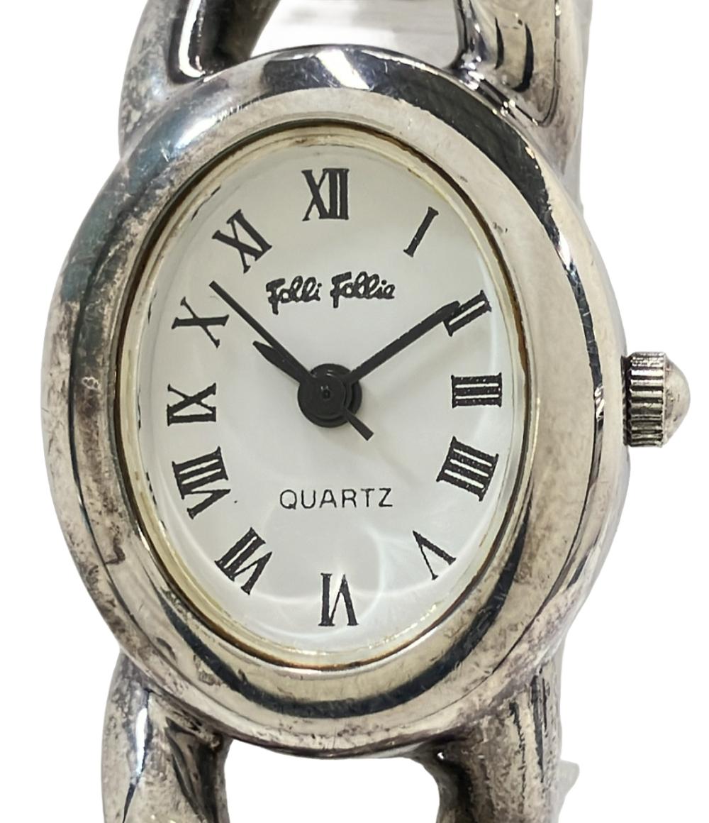フォリフォリ 腕時計 クオーツ ホワイト レディース Folli Follie