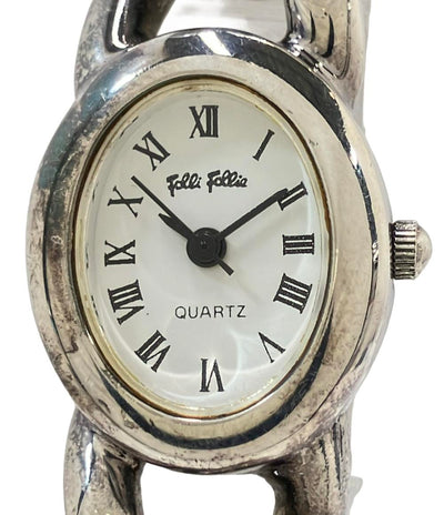 フォリフォリ 腕時計 クオーツ ホワイト レディース Folli Follie