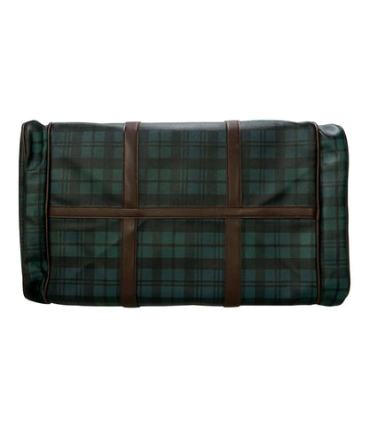 リーブクラブ ボストンバッグ チェック メンズ LEAVE CLUB