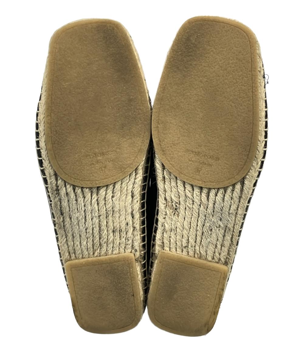 セルジオロッシ エスパドリーユ レディース SIZE 37 (L) Sergio Rossi