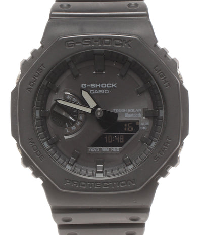 美品 CASIO 腕時計 G-SHOCK ソーラー ブラック GA-B2100 メンズ カシオ