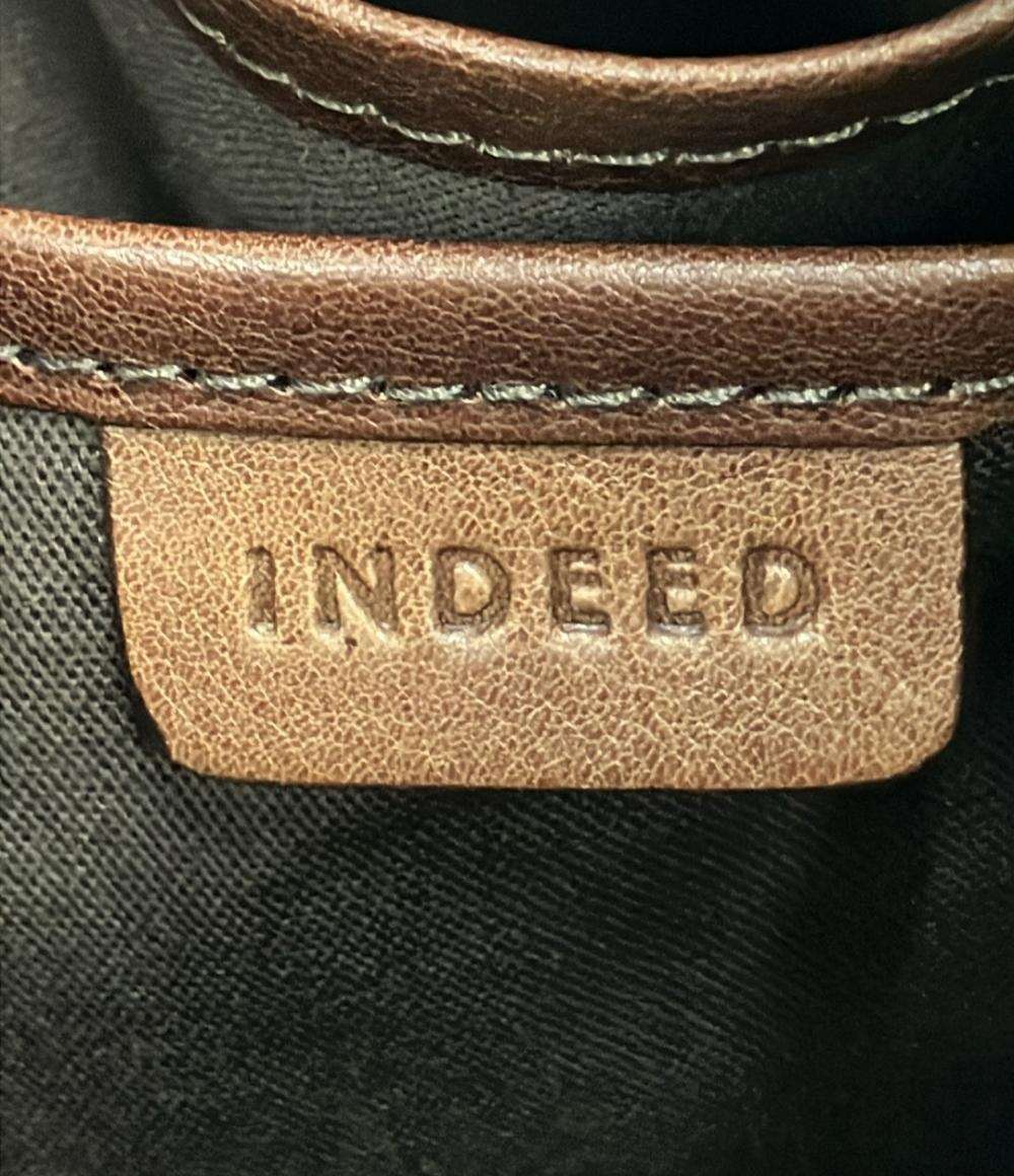 INDEED ボストンバッグ 本革 メンズ インディード