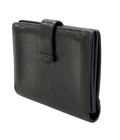 エルメス カードケース ▫︎L刻印 シルバー金具 べアン ユニセックス HERMES