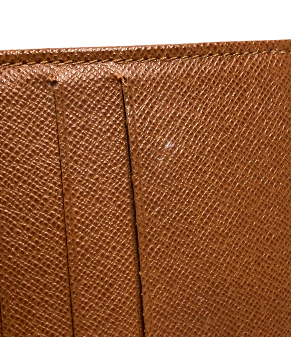 LOUIS VUITTON 二つ折り財布 ポルト ビエ カルト ブルー モノグラム M60905 メンズ レディース ルイ・ヴィトン