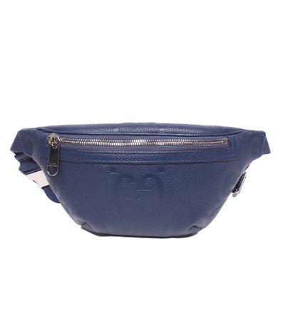 美品 GUCCI ボディバッグ ウエストバッグ GGエンボス 645093 525040 メンズ グッチ