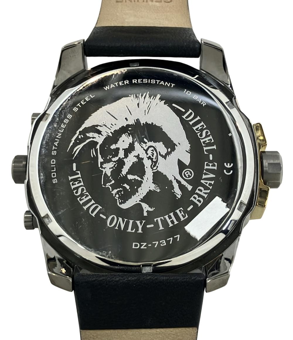 ディーゼル 腕時計 クオーツ ブラック DZ-7377 メンズ DIESEL