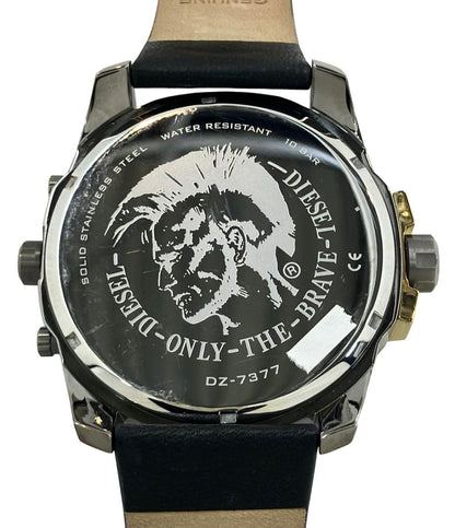 ディーゼル 腕時計 クオーツ ブラック DZ-7377 メンズ DIESEL